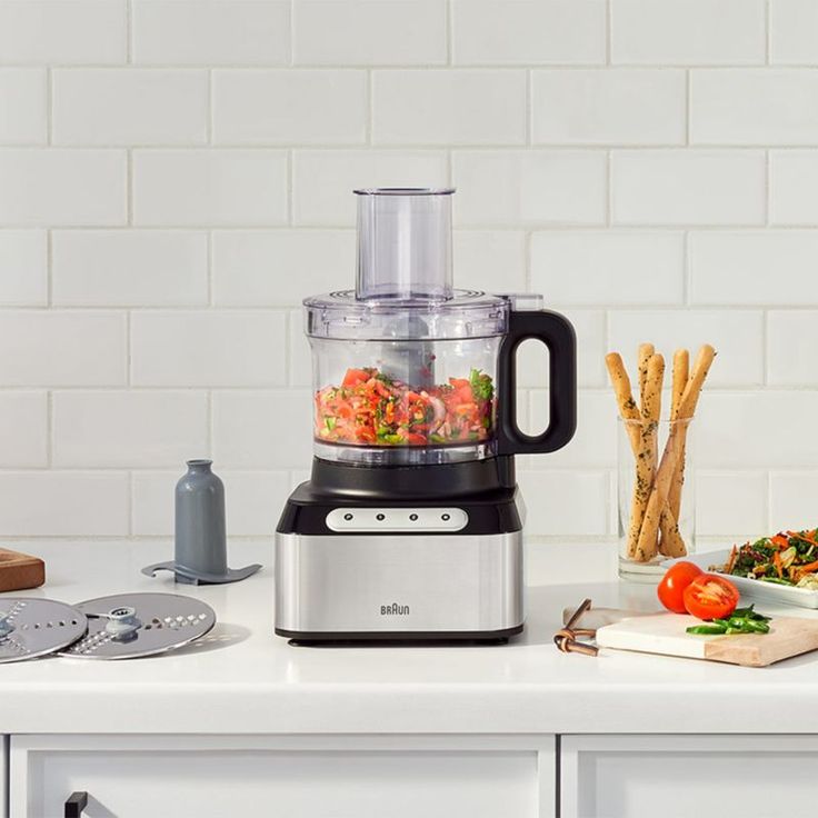 7 in 1 Multifunction Compact Food Processor 1500ml Mixing Tank 400W