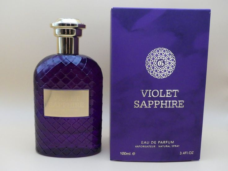 Violet Sapphire 100ml EDP Unisex Perfume Spray by Fragrance World Eau De Parfum