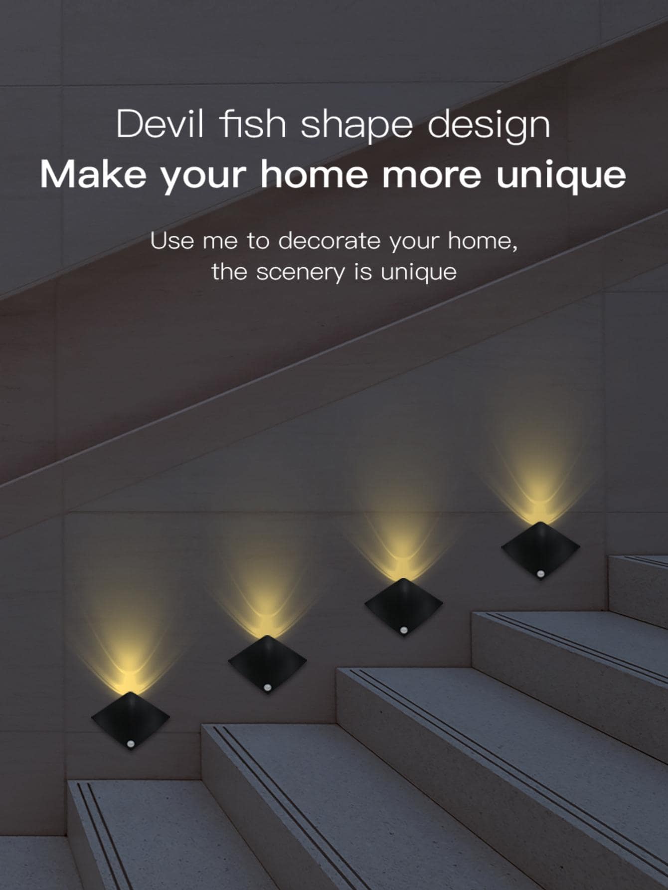 1pc ABS Neon Light, Modern Black LED Neon Sign