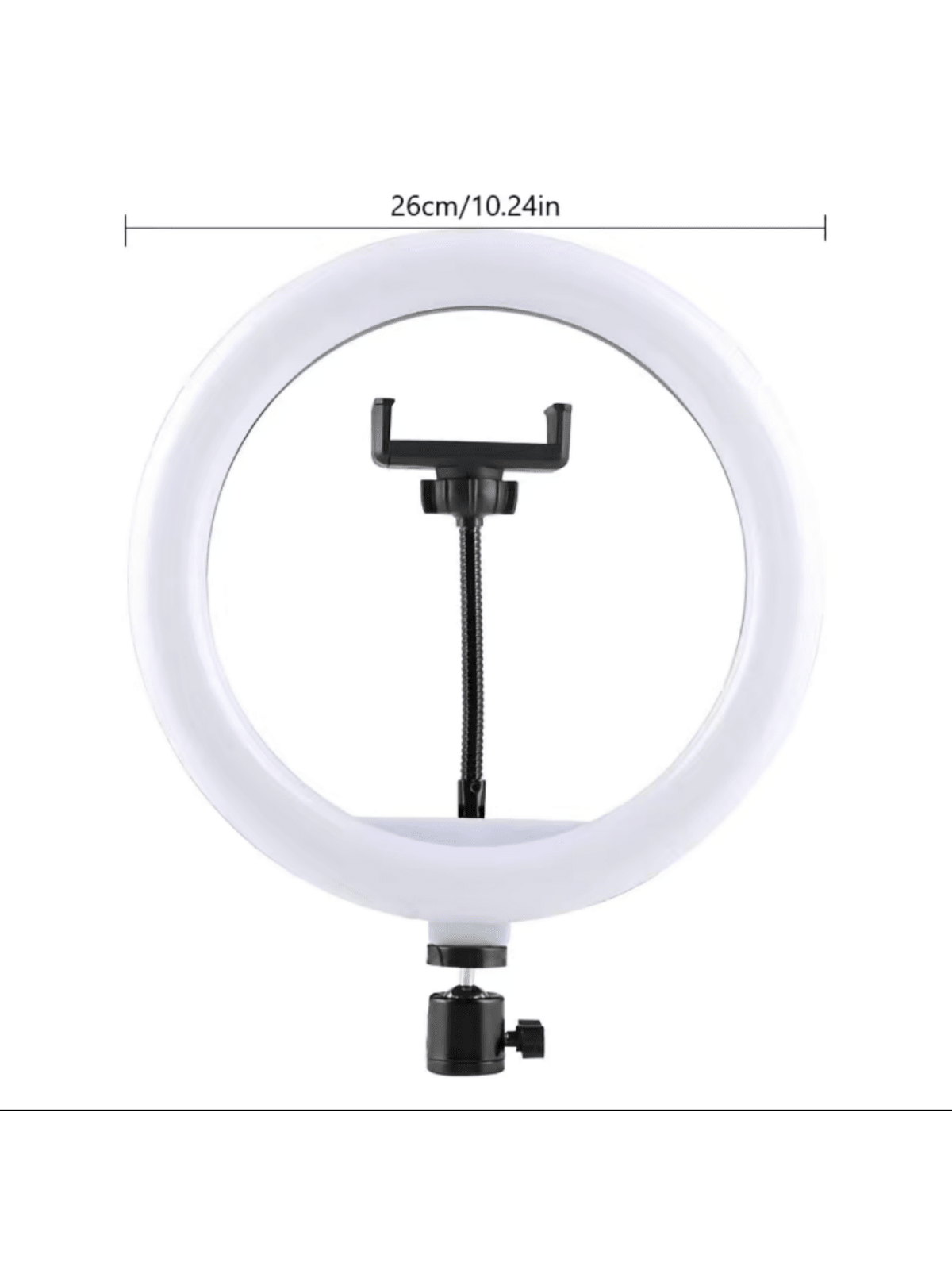 10 Inch Beauty Lamp With 55cm Tripod For Photography & Videography