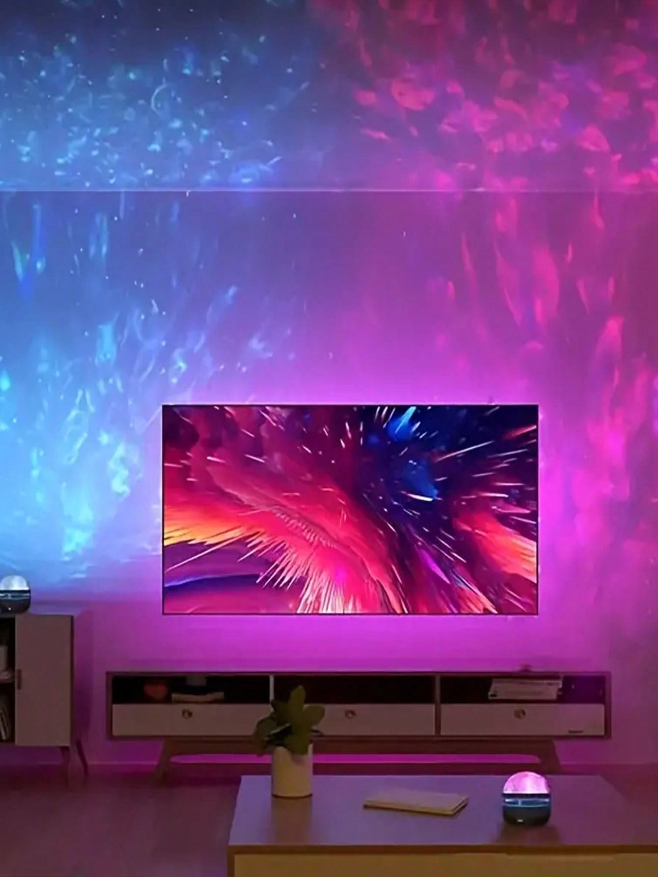 1pc 1pc Star Projector, Galaxy Projector, Bedroom Night Light Projector