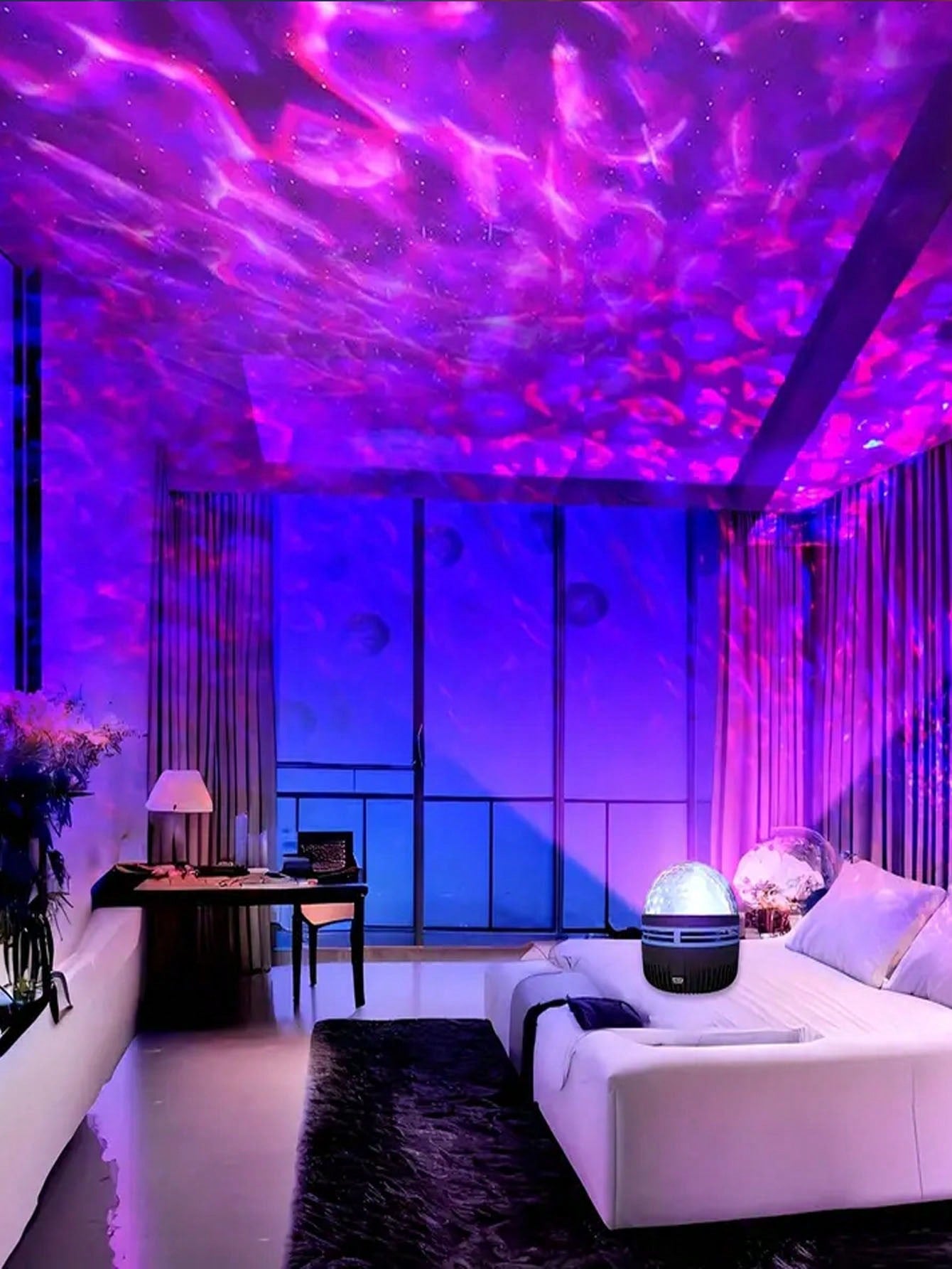 1pc 1pc Star Projector, Galaxy Projector, Bedroom Night Light Projector