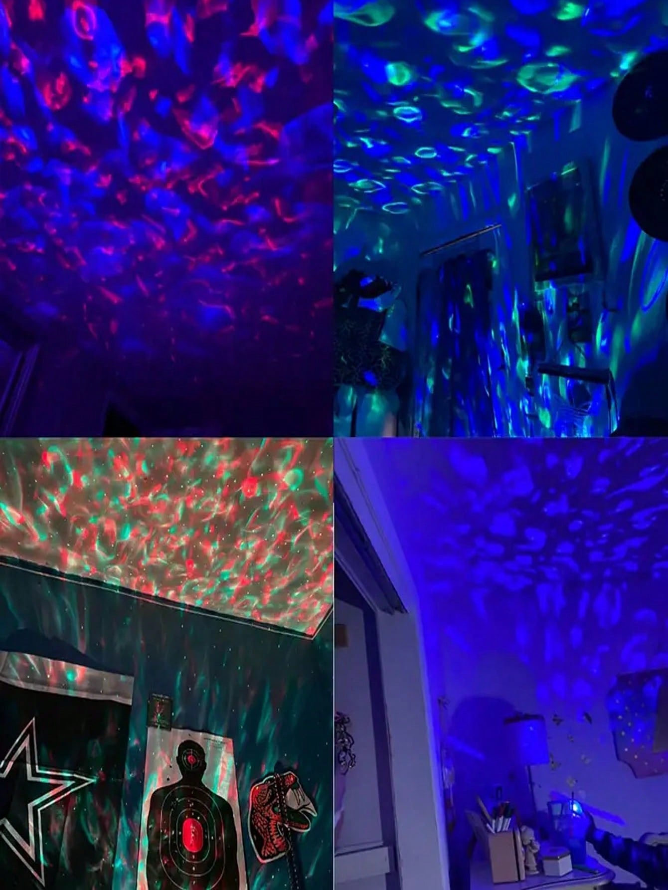 1pc 1pc Star Projector, Galaxy Projector, Bedroom Night Light Projector