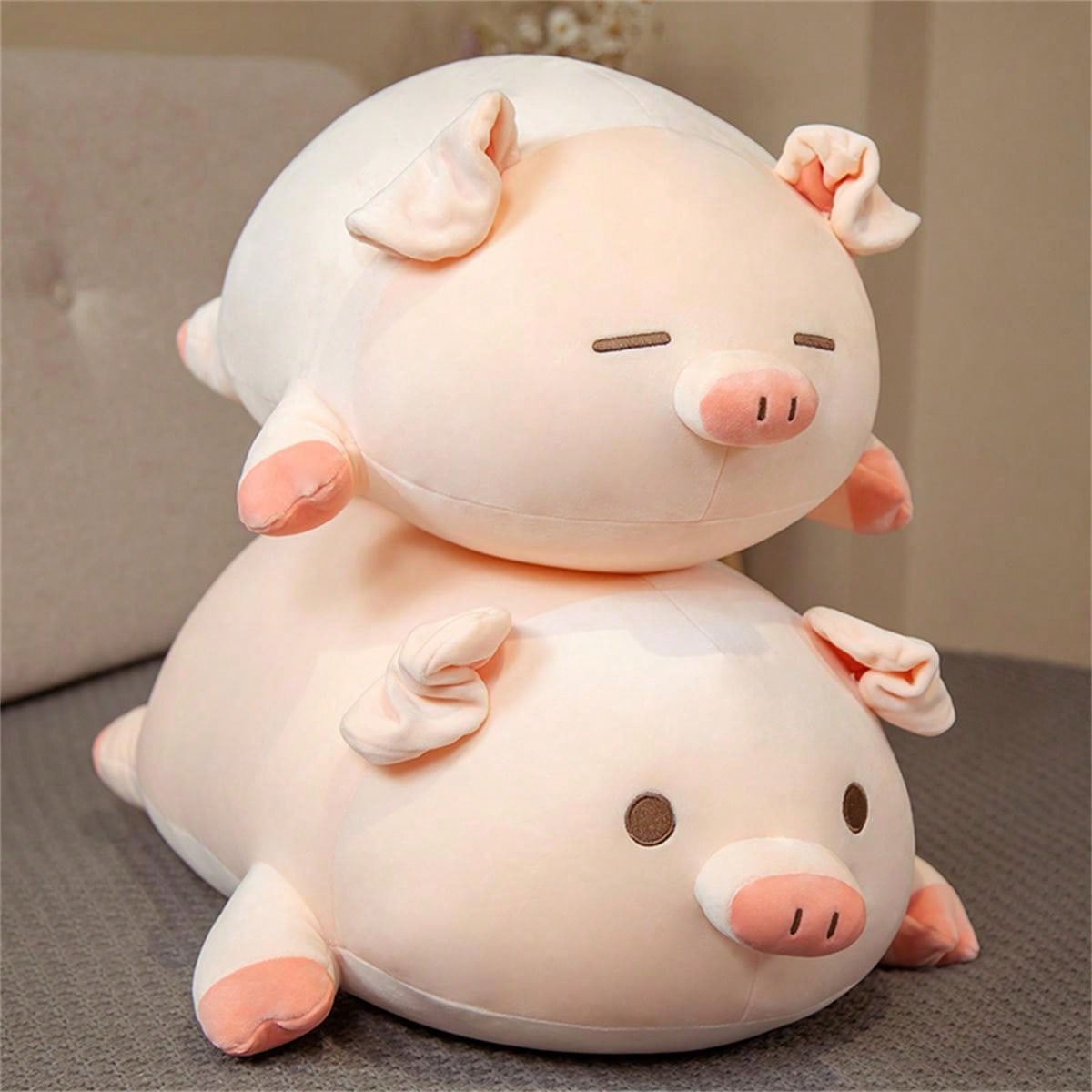 Cute Pig Plush Toy, Soft Plush Stuffed Animal