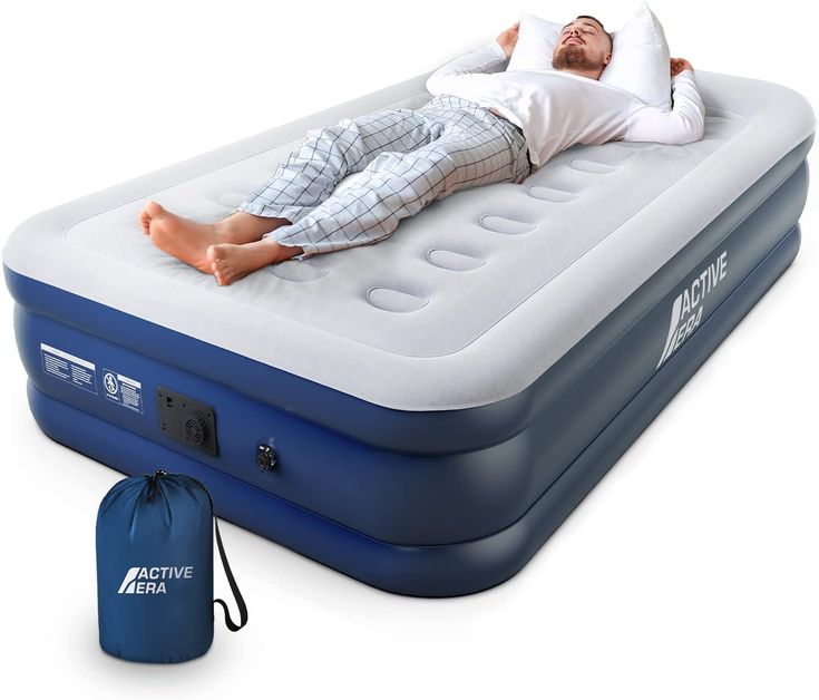 Inflatable Airbed Mattress with Built-in Electric Pump - Single/Double