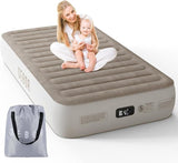 Inflatable Airbed Mattress with Built-in Electric Pump - Single/Double