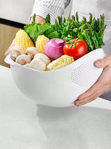 1pc Plastic Rice Washing Drain Basket