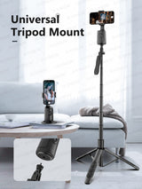 (pink) Automatic Face Tracking Gimbal Tripod