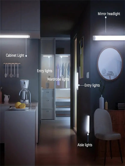 1pc Led Wireless Motion Sensor Cabinet Light