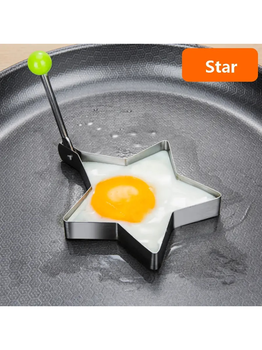 1pc Stainless Steel Fried Egg Ring Mold