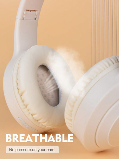 Wireless Headset With Full Coverage, Over-ear Design