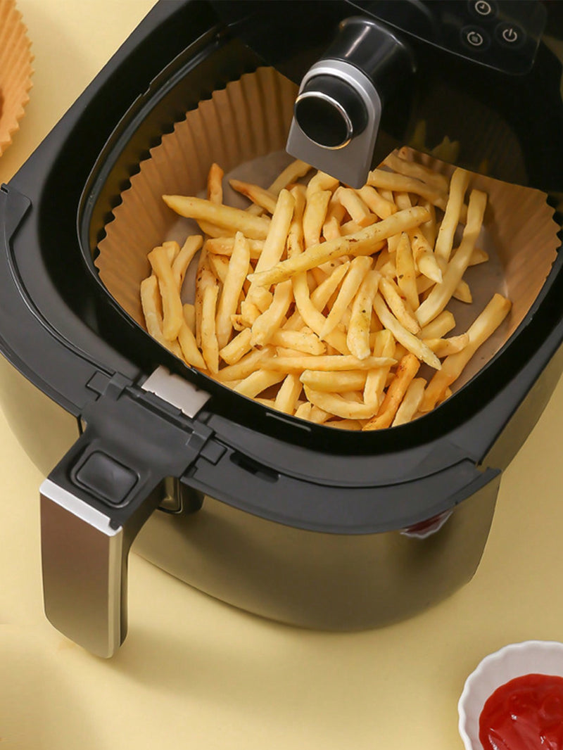 100pcs Paper Air Fryer Liners, Non-stick Baking Paper