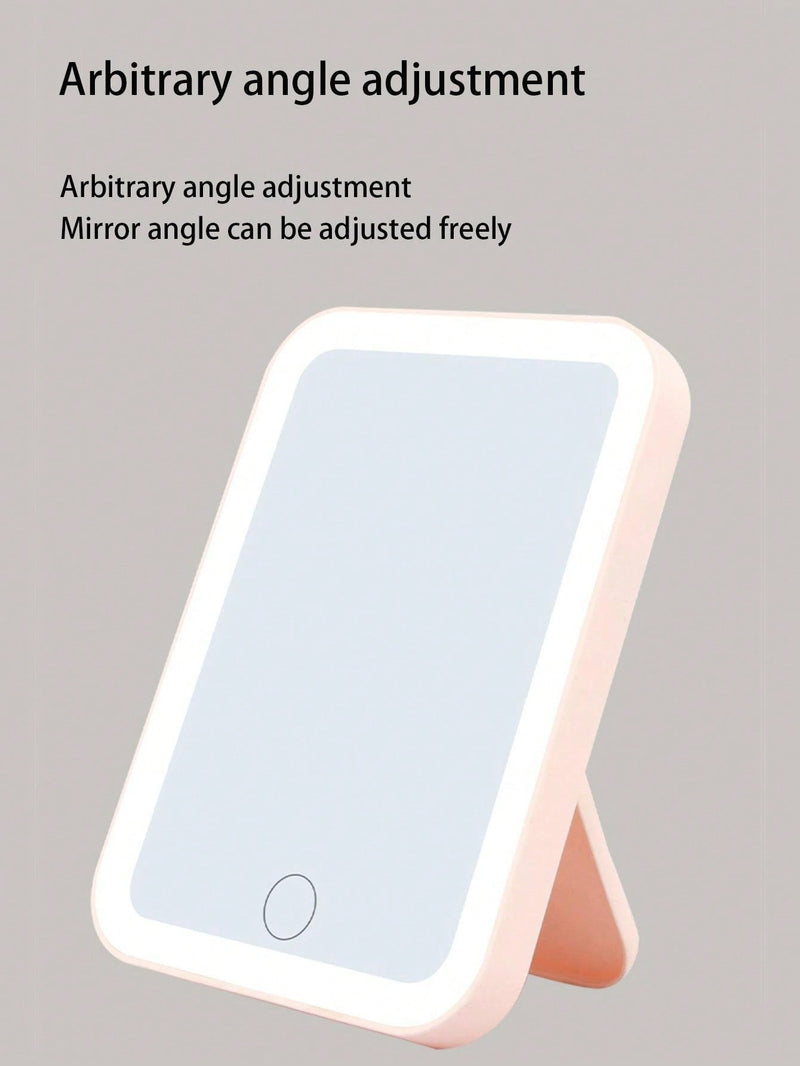 1pc Square Desktop Detachable Makeup Mirror