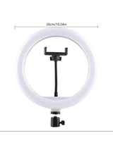 10 Inch Beauty Lamp With 55cm Tripod For Photography & Videography