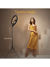 10 Inch Beauty Lamp With 55cm Tripod For Photography & Videography