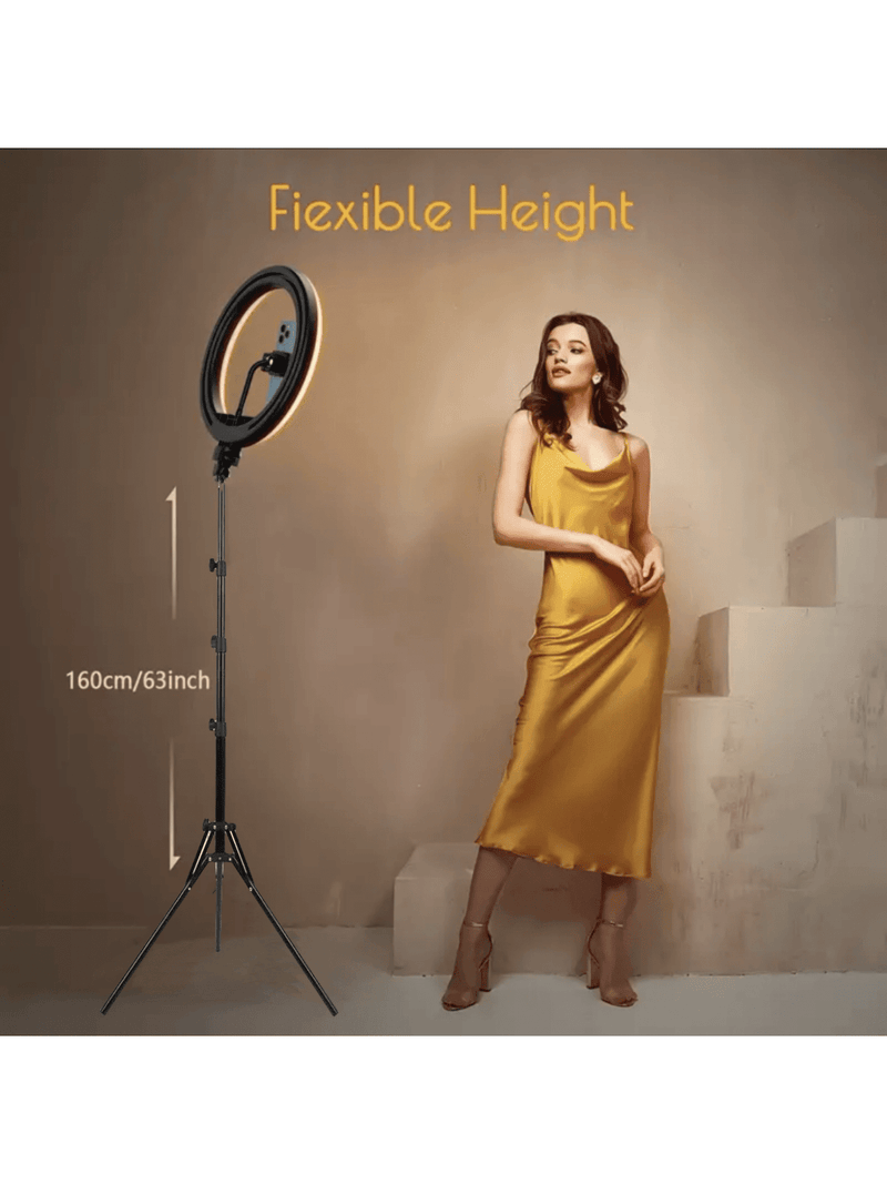 10 Inch Beauty Lamp With 55cm Tripod For Photography & Videography