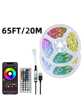 16ft-100ft LED Strip Lights,Sync With Music,With Timing Settings
